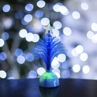 Игрушка световая "Ёлочка" (батарейки в комплекте) 14 см, 1 LED, RGB, синяя