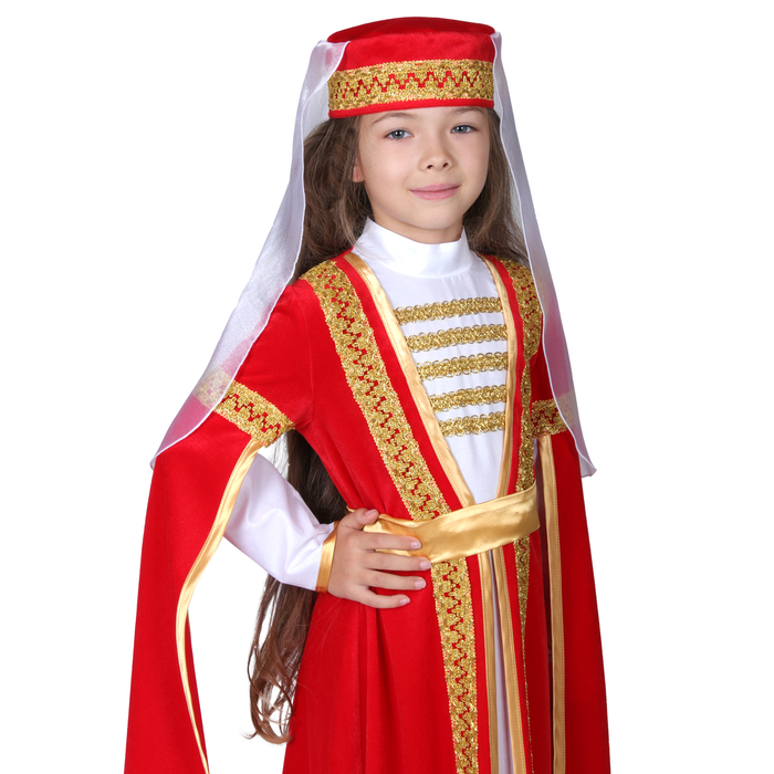 Грузинский национальный костюм для девочки