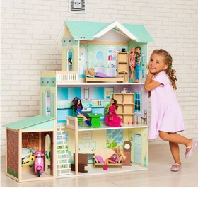 Кукольный домик «Жозефина Гранд», с мебелью