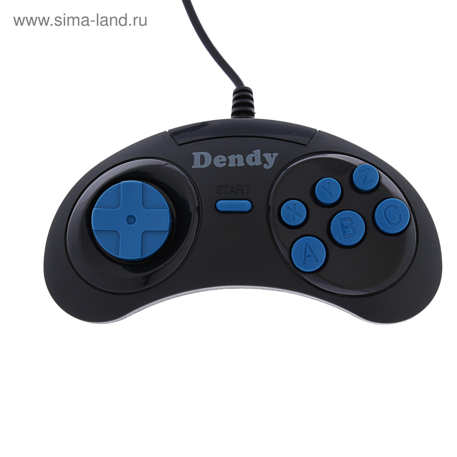 Геймпад Dendy 8-bit, 9pin (узкий разъем), черный арт.4020344 в ...