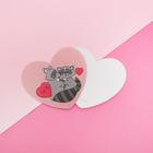 Postcard‒Valentine "Love You" raccoons, 7.1 x 6.1 cm Postcard‒Valentine "Love You" raccoons, 7.1 x 6.1 cm