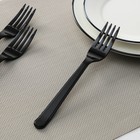 Fork 18 cm Premium, color black, 50/1500 up.