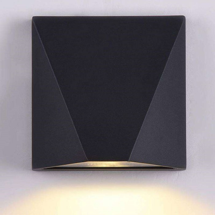 Светильник светодиодный Beekman, 5 Вт, 3000 K, IP54, цвет чёрный - фото 9267153