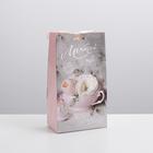 Пакет подарочный с лентой «Самому дорогому человеку», 13 × 23 × 7 см 3747864