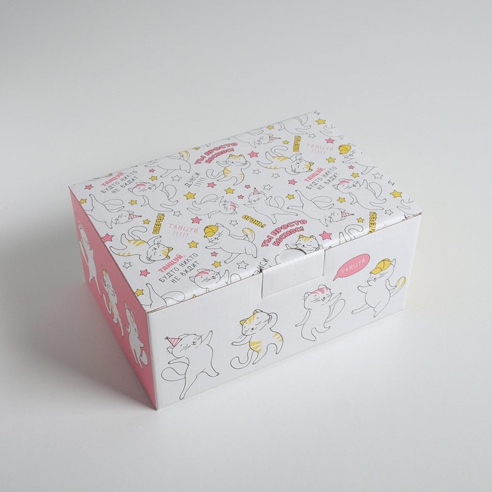 Коробка‒пенал «Танцуй!», 22 × 15 × 10 см