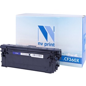 Картридж NVP NV-CF360X, для HP LaserJet Color/Flow, 12500k, совместимый, черный