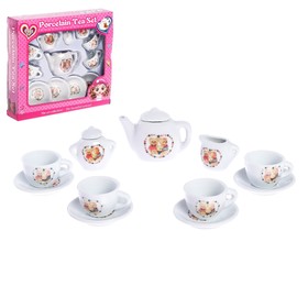 A set of ceramic tableware "tea", 11 items