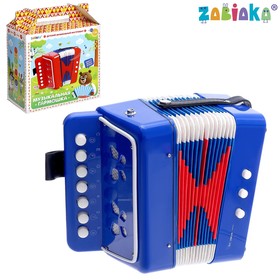 Музыкальная игрушка «Гармонь», цвет синий в Донецке