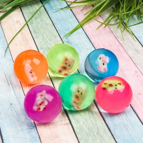 Мяч каучуковый «Игрушка», 3,2 см, цвета МИКС в Донецке