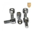 Секретки на колеса 14x1,5х33x60 СН17/19, конус, вращ.кольцо, 2 ключа