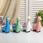 Piggy Bank ceramic "Lama" MIX 18,5х11х6,5 cm Piggy Bank ceramic "Lama" MIX 18,5х11х6,5 cm