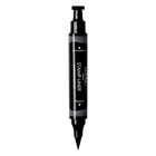 Подводка-фломастер для глаз Lamel professional Stamp and Liner Duo со штампом, чёрный
