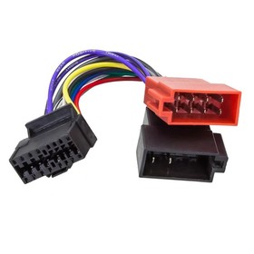 Разъём для магнитолы Aura AWU-JV01 Cable JVC 16 pin to ISO 4093579