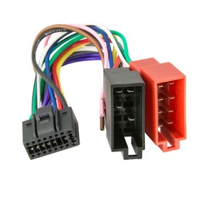 Разъём для магнитолы Aura AWU-JV02 Cable JVC 16 pin to ISO 4093580