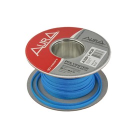 Кабельная оплётка Aura ASB-L408, полиэстер, 4-8 мм, голубой, 30 м 4093802