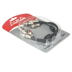 Разветвитель-Y AURA RCA-BY11MKII, набор 2 шт 4093862