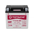 Аккумуляторная батарея TOTACHI MOTO YTX14-BS 14 а/ч 4093277 - фото 82987