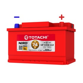 Аккумуляторная батарея TOTACHI NIRO MF 57416 74а/ч L, низкий 4093286