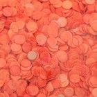 Confetti 0.5 mm, 20 grams, color: orange