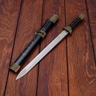 Gift sword, straight carving blade, scabbard desert, 3 of the insert metal, a 3.5*40cm