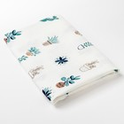 Пелёнка Крошка Я 70*120 см Кактусы, муслин двухслойный, 100% хлопок Пелёнка Крошка Я 70*120 см Кактусы, муслин двухслойный, 100% хлопок