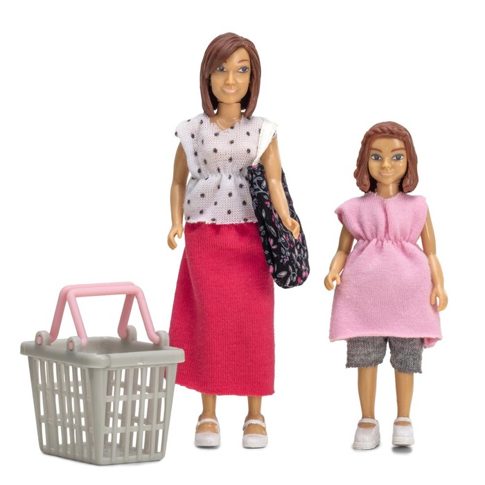 Игровой набор кукол «Мама и дочка» - фото 107372282