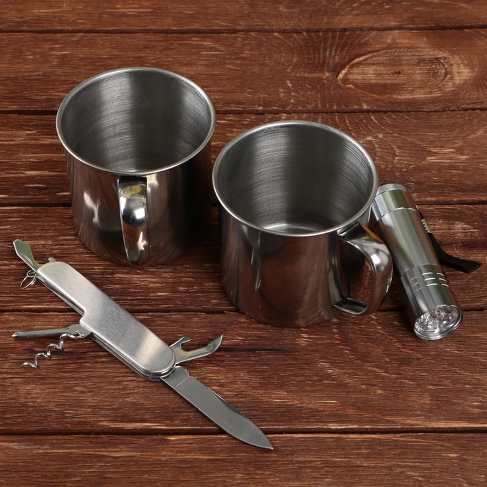 Набор туристический "Лучший рыбак", 11 предметов - фото 798116546