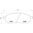 Колодки тормозные TEXTAR 2369801 4108054 - фото 83097