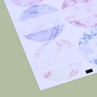 Наклейки на подарки «Мрамор», 9 × 16 см 3967665