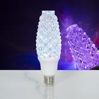Lamp crystal "Bump", 12 LED, 2 modes, 3 W, acrylic top, 220V