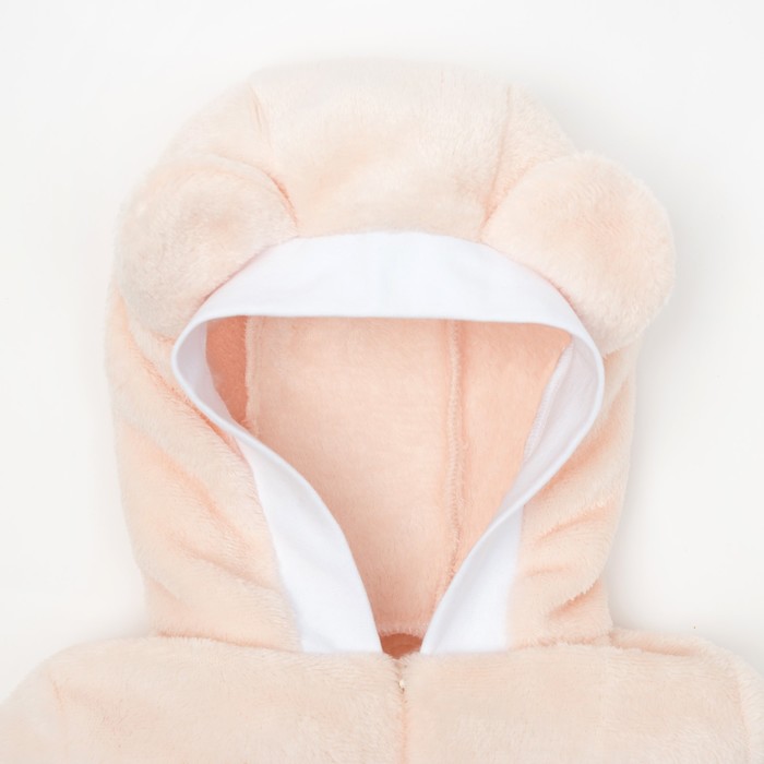 Комбинезон Крошка Я Sweet bear, бежевый, рост 74–80 см