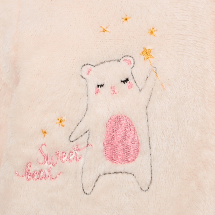 Комбинезон Крошка Я Sweet bear, бежевый, рост 74–80 см