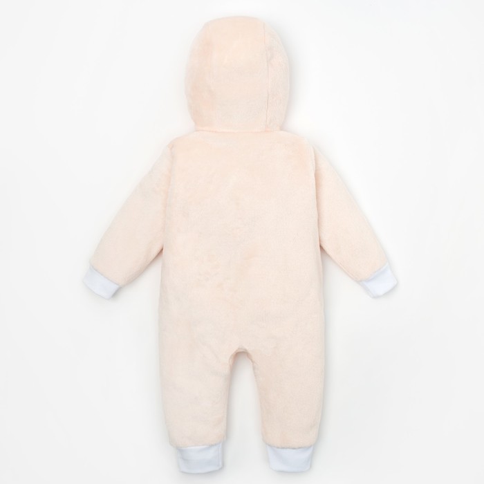 Комбинезон Крошка Я Sweet bear, бежевый, рост 74–80 см