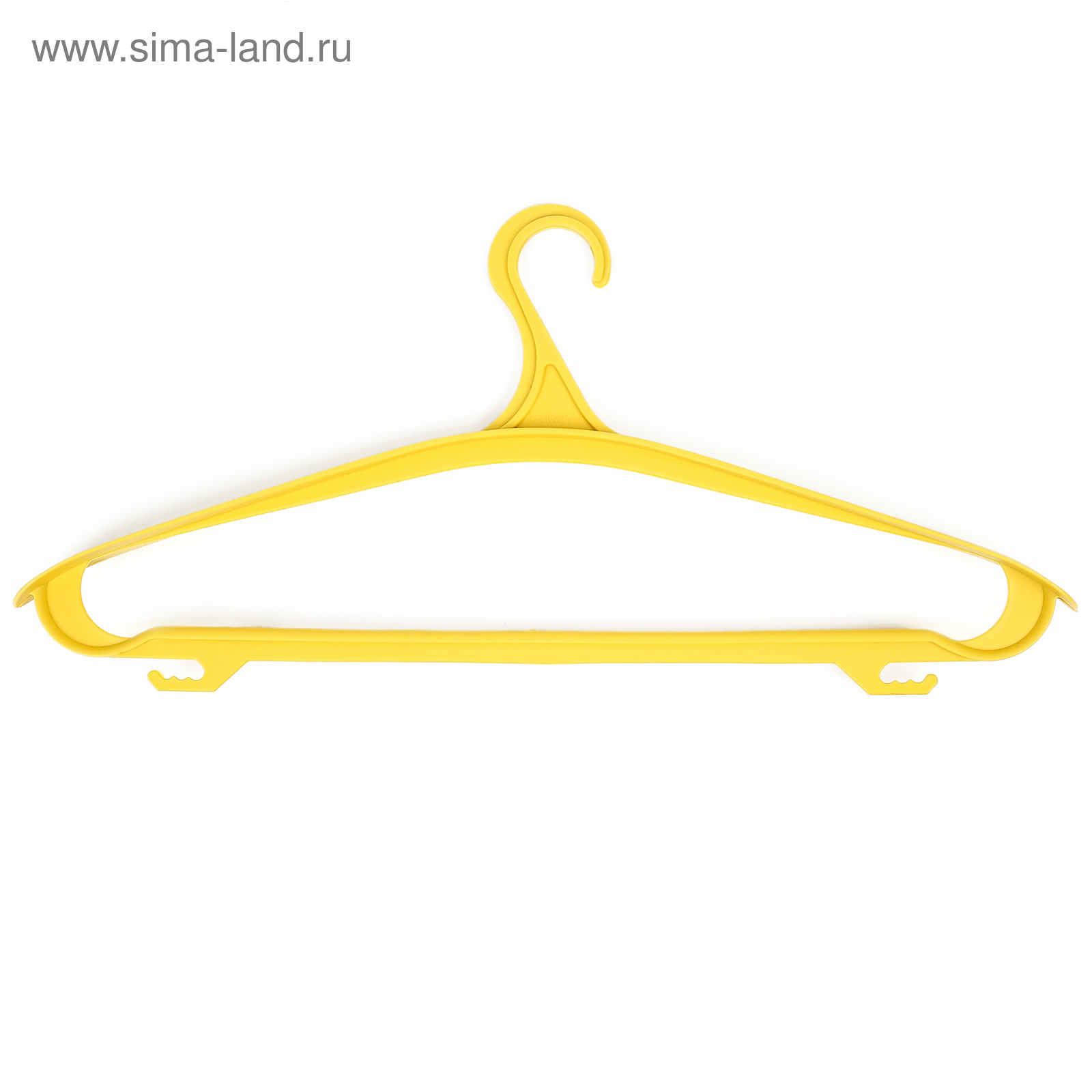 Плечики для одежды желтые