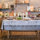 Полотенце "Этель" Love 40х67 см, 100% хл, саржа 190 гр/м2 - фото 803010090