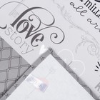 Полотенце "Этель" Love 40х67 см, 100% хл, саржа 190 гр/м2 - фото 803010091