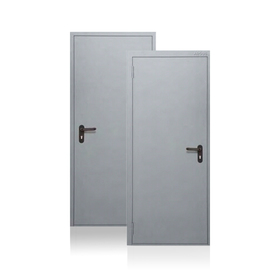 Сейф-дверь Противопожарная EI60, 970 × 2050 мм, левая, цвет шагрень серая