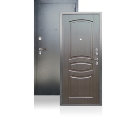 Входная дверь ARGUS «ДА-61», 870 × 2050 мм, левая, цвет венге тиснённый