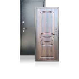 Входная дверь ARGUS «ДА-61», 980 × 2100 мм, левая, цвет коньяк статус