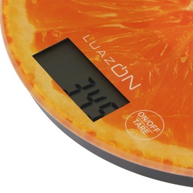 Весы кухонные LuazON LVK-701 "Апельсин", электронные, до 7 кг - фото 8524125