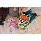 Полигональная аппликация «Единорог» - фото 108020257