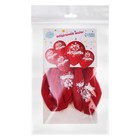 Шар воздушный 12" «Поздравляем!», пастель, 1 ст., набор 5 шт, МИКС 4012385