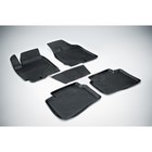 Резиновые коврики с высоким бортом для Kia Cerato 2009-2013 4129487 - фото 83269