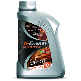 Масло моторное G-Energy Synthetic Long Life 10W-40, 1 л 4136870