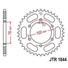Звезда задняя, ведомая JTR1844 4138548