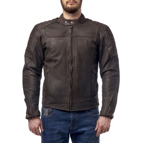 Мотокуртка кожаная Bro, 3XL 4139505