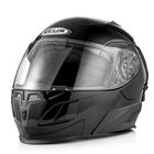 Шлем модуляр ZS-3020 черный глянец, M 4141142