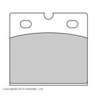 Колодки тормозные Ferodo, FDB108P 4140464 - фото 85412