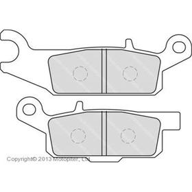 Колодки тормозные передние правые для квадроциклов Yamaha Grizzly 550/700, FDB2230SG 4140535
