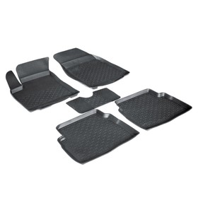 Резиновые коврики с высоким бортом для Chevrolet Aveo I 2003-2011/Ravon Nexia R3 2015-н.в 4129650